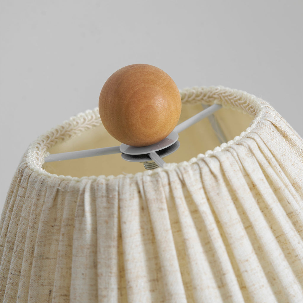 Corrine Pleated Fabric Table Lamp