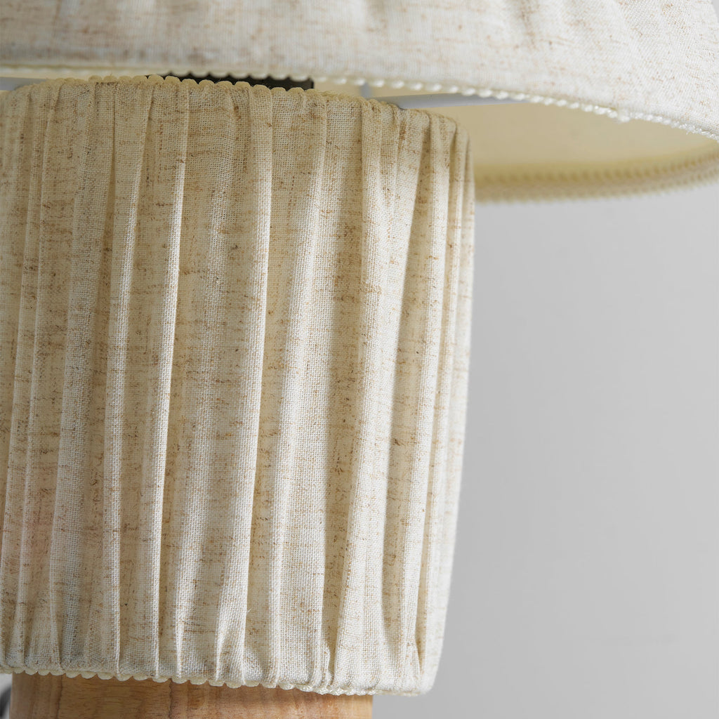 Corrine Pleated Fabric Table Lamp