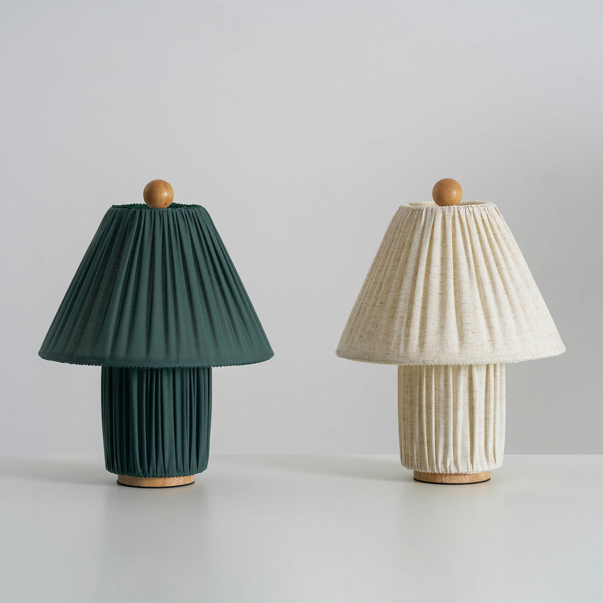Corrine Pleated Fabric Table Lamp
