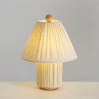 Corrine Pleated Fabric Table Lamp