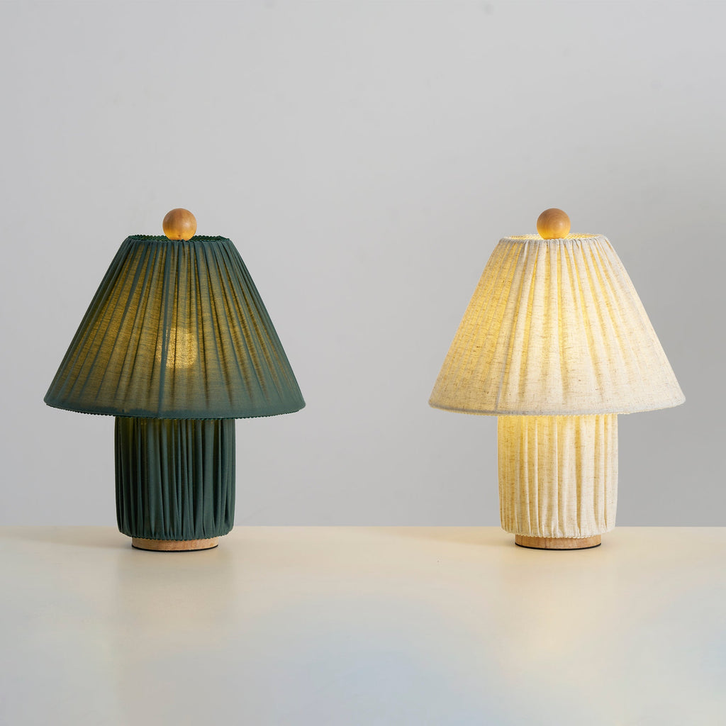 Corrine Pleated Fabric Table Lamp