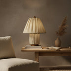 Corrine Pleated Fabric Table Lamp