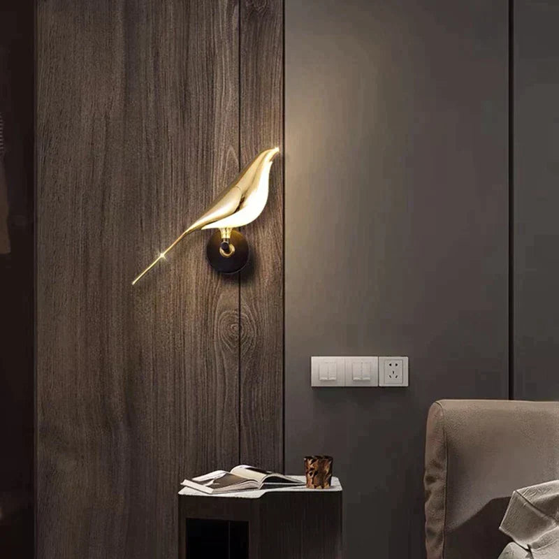 LED Bird Wall Light