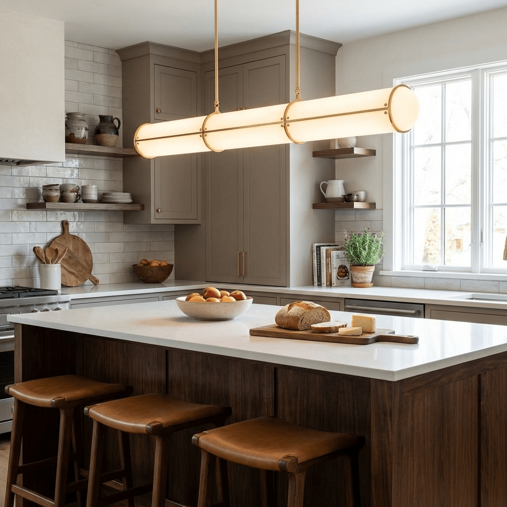 Cylindrical LED Pendant Light