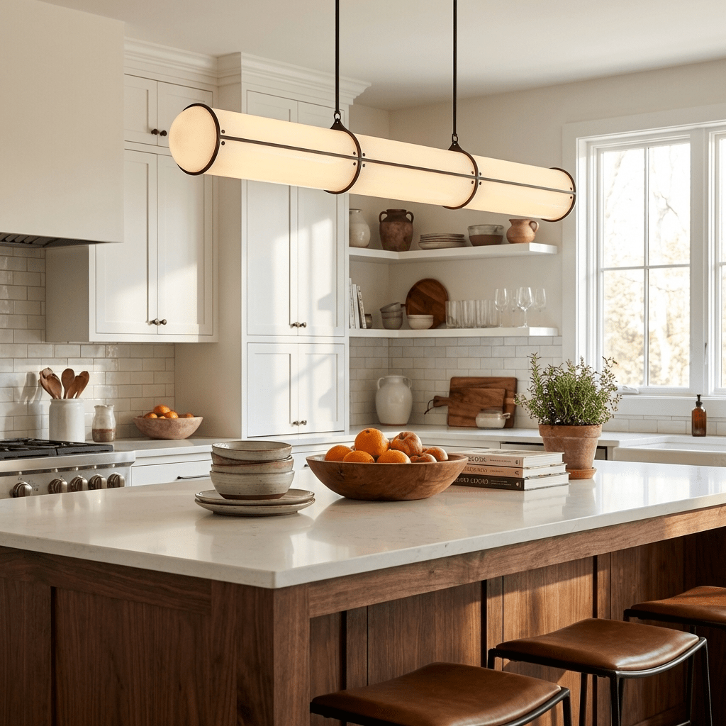 Cylindrical LED Pendant Light