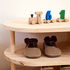Japanese Pine Wood Shoe Rack