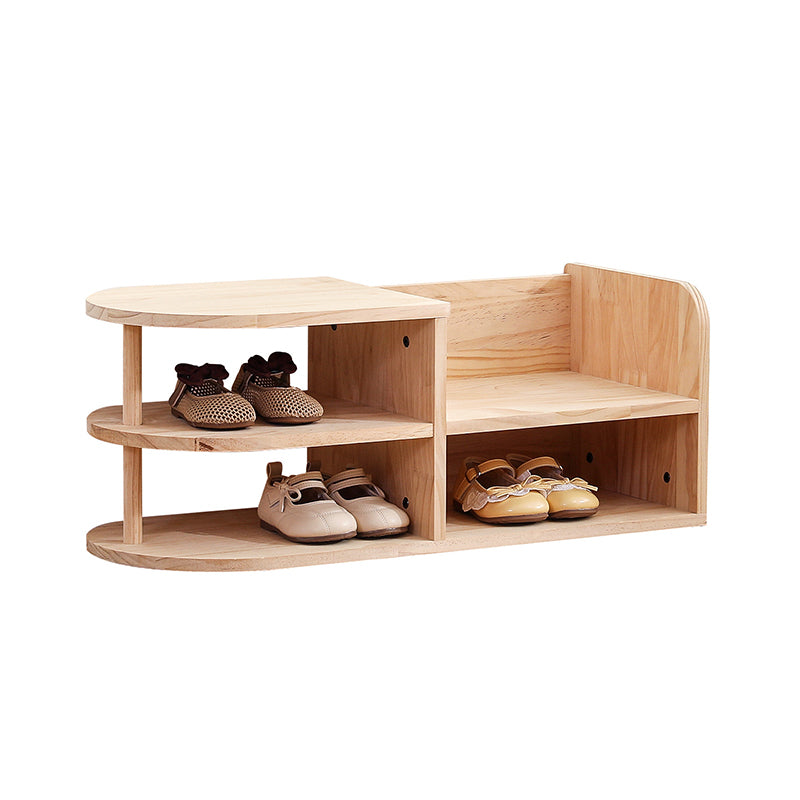 Japanese Pine Wood Shoe Rack