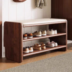 Modern Wooden Shoe Bench