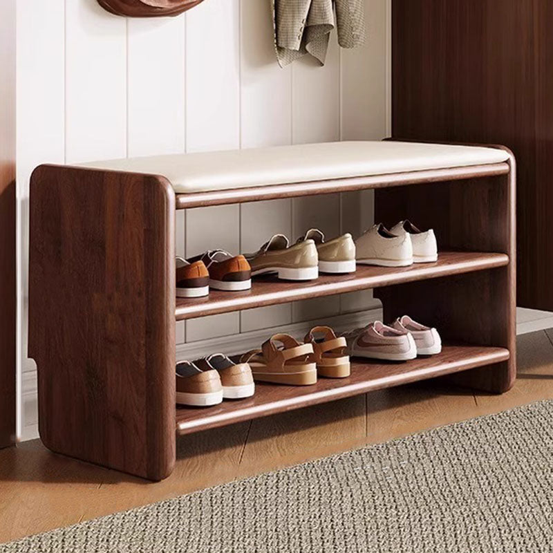 Modern Wooden Shoe Bench