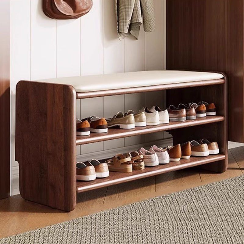 Modern Wooden Shoe Bench