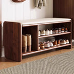 Modern Wooden Shoe Bench