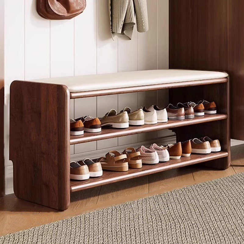 Modern Wooden Shoe Bench