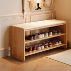 Modern Wooden Shoe Bench