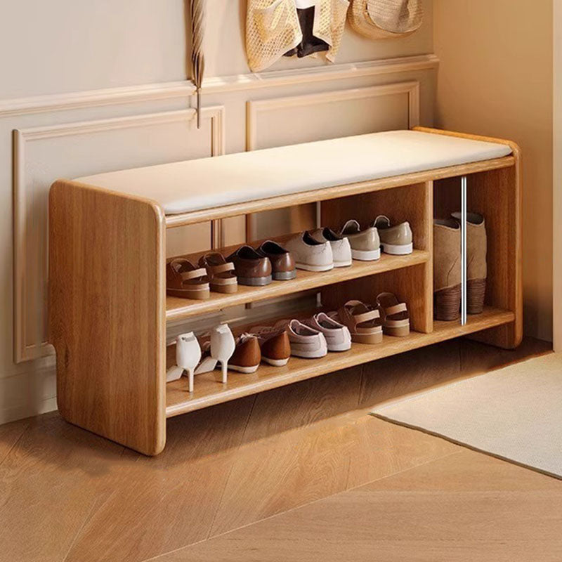 Modern Wooden Shoe Bench