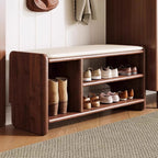 Modern Wooden Shoe Bench