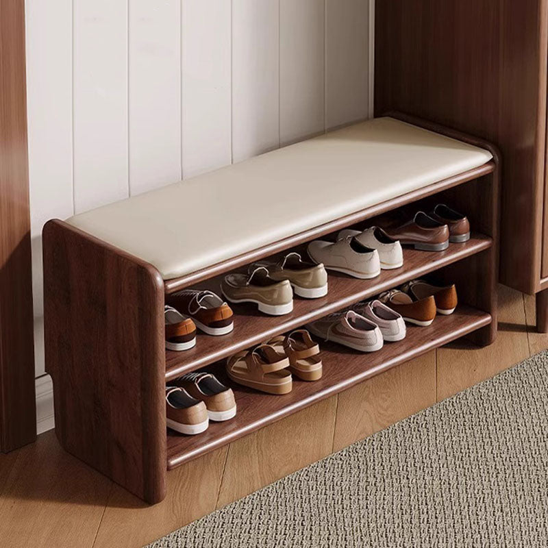 Modern Wooden Shoe Bench