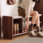 Modern Wooden Shoe Bench