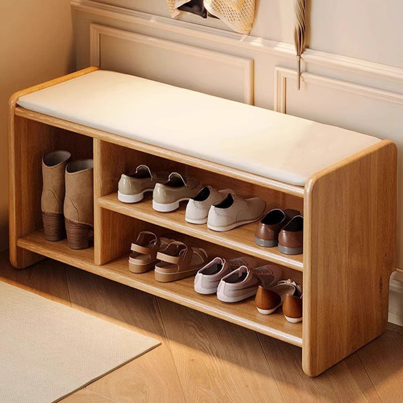 Modern Wooden Shoe Bench