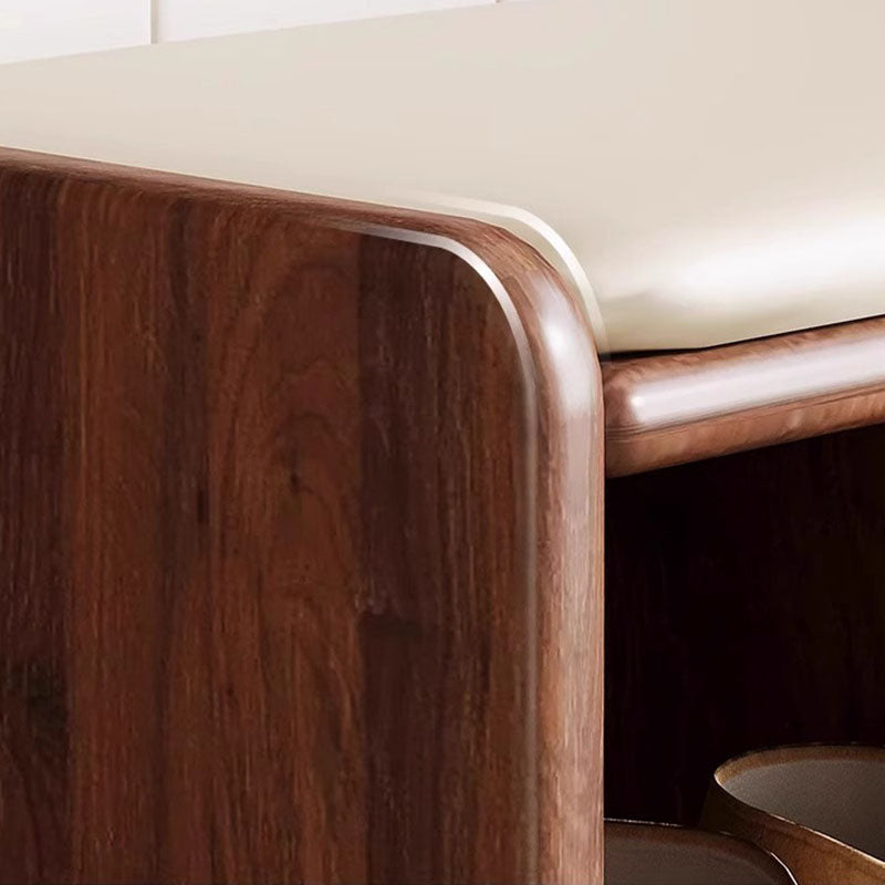 Modern Wooden Shoe Bench