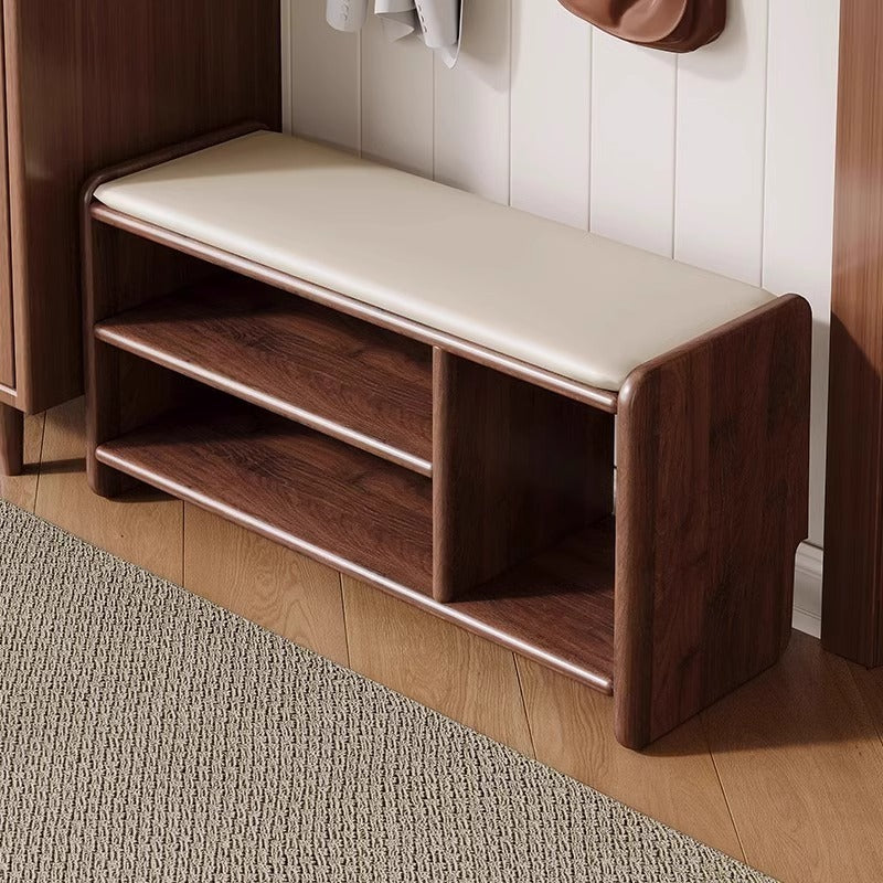 Modern Wooden Shoe Bench