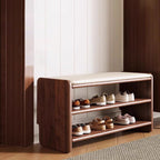 Modern Wooden Shoe Bench