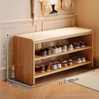 Modern Wooden Shoe Bench
