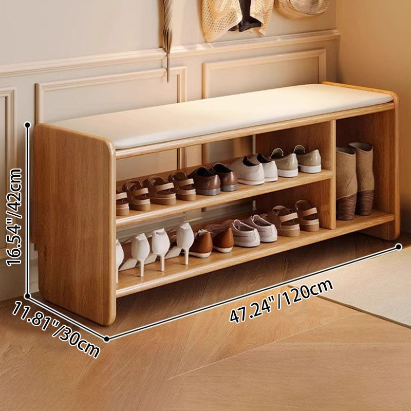 Modern Wooden Shoe Bench