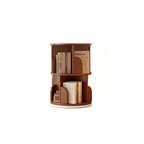 Rotating Bamboo Bookshelf