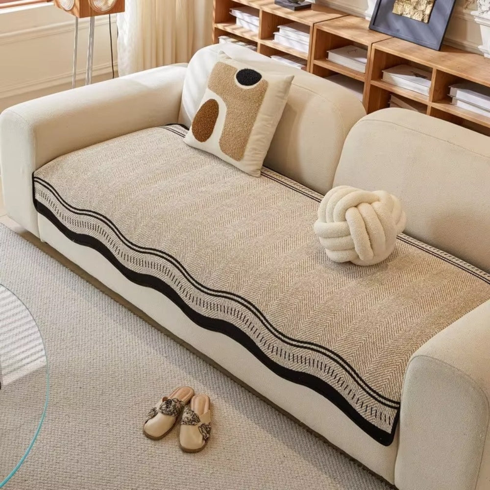 Modern Wave Sofa Cover