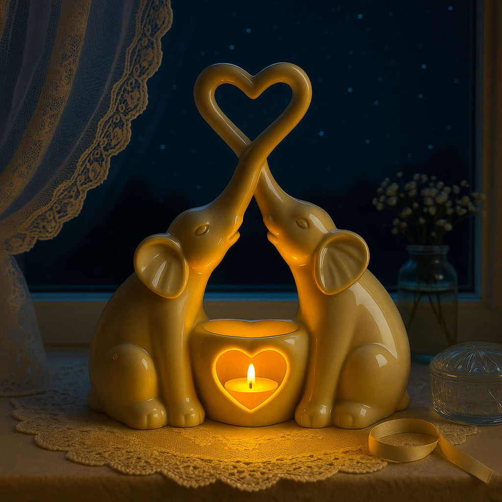 Heart Motif LED Table Lamp