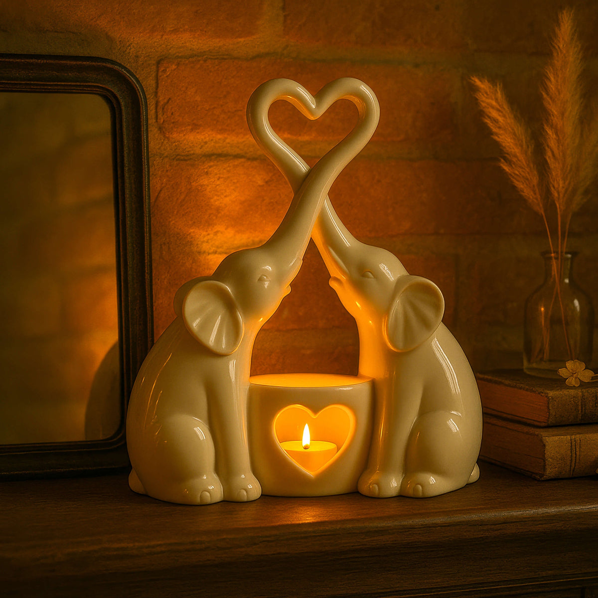 Heart Motif LED Table Lamp