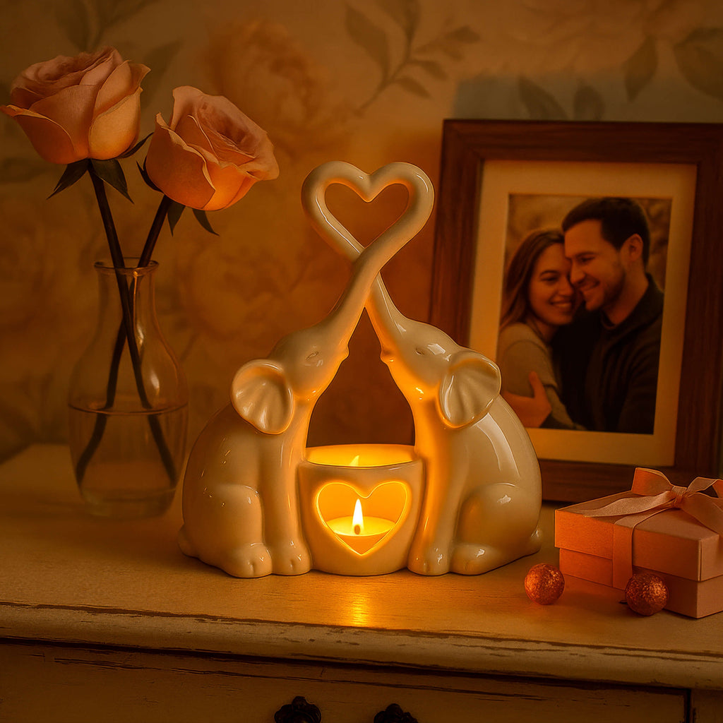 Heart Motif LED Table Lamp