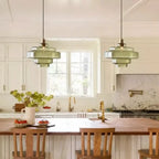 Elissa Tiered Glass Pendant Light