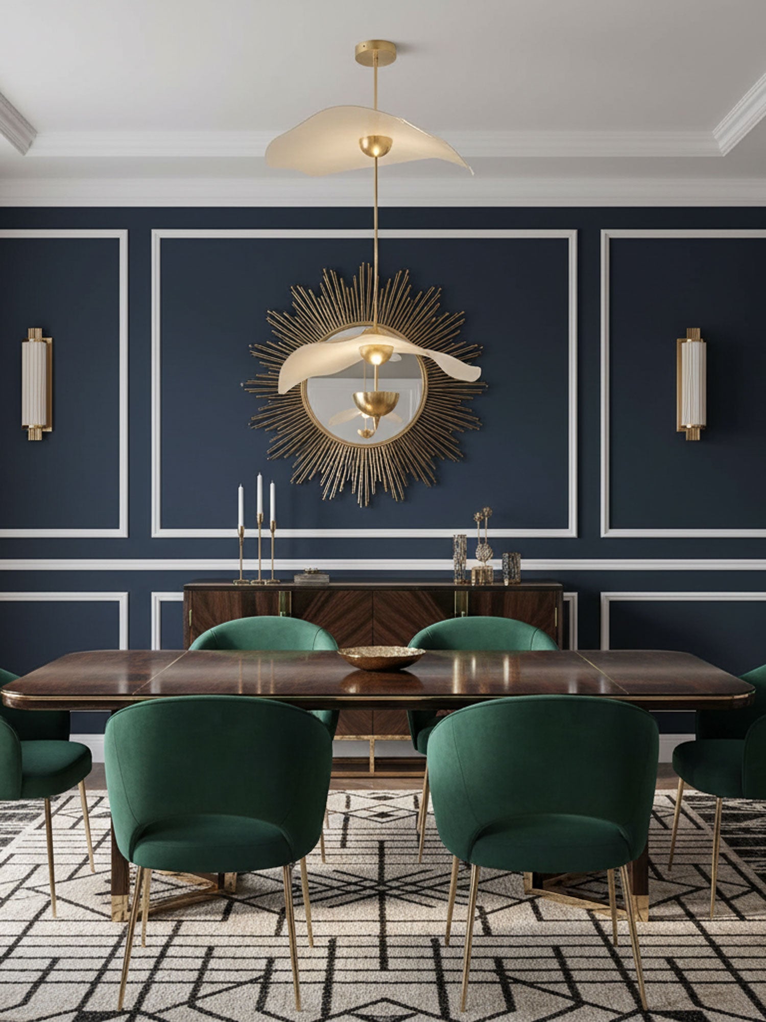 Envolee Double Biscuit Pendant Light