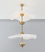 Envolee Double Biscuit Pendant Light