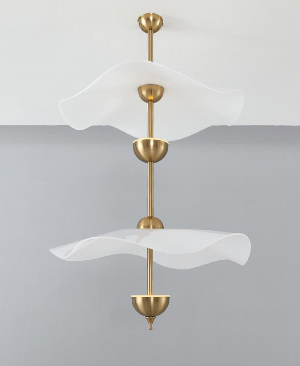 Envolee Double Biscuit Pendant Light
