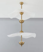 Envolee Double Biscuit Pendant Light