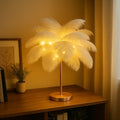 Feather LED Decorative Table Lamp