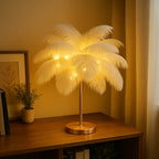 Feather LED Decorative Table Lamp