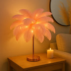 Feather LED Decorative Table Lamp