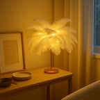 Feather LED Decorative Table Lamp