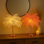 Feather LED Decorative Table Lamp
