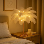 Feather LED Decorative Table Lamp
