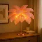 Feather LED Decorative Table Lamp