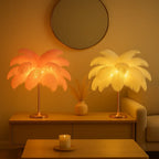 Feather LED Decorative Table Lamp