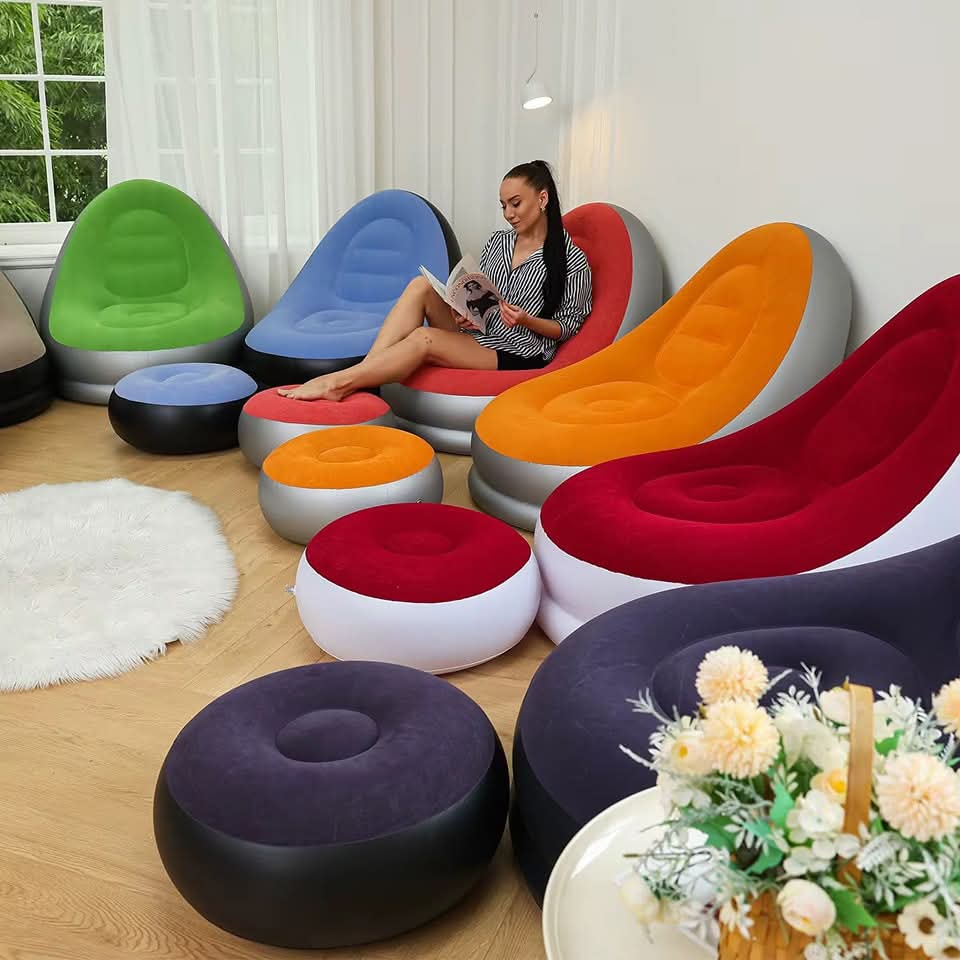 Lazy Sofa with Backrest