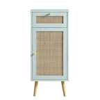 Frances Rattan Bathroom Cabinet – Mint