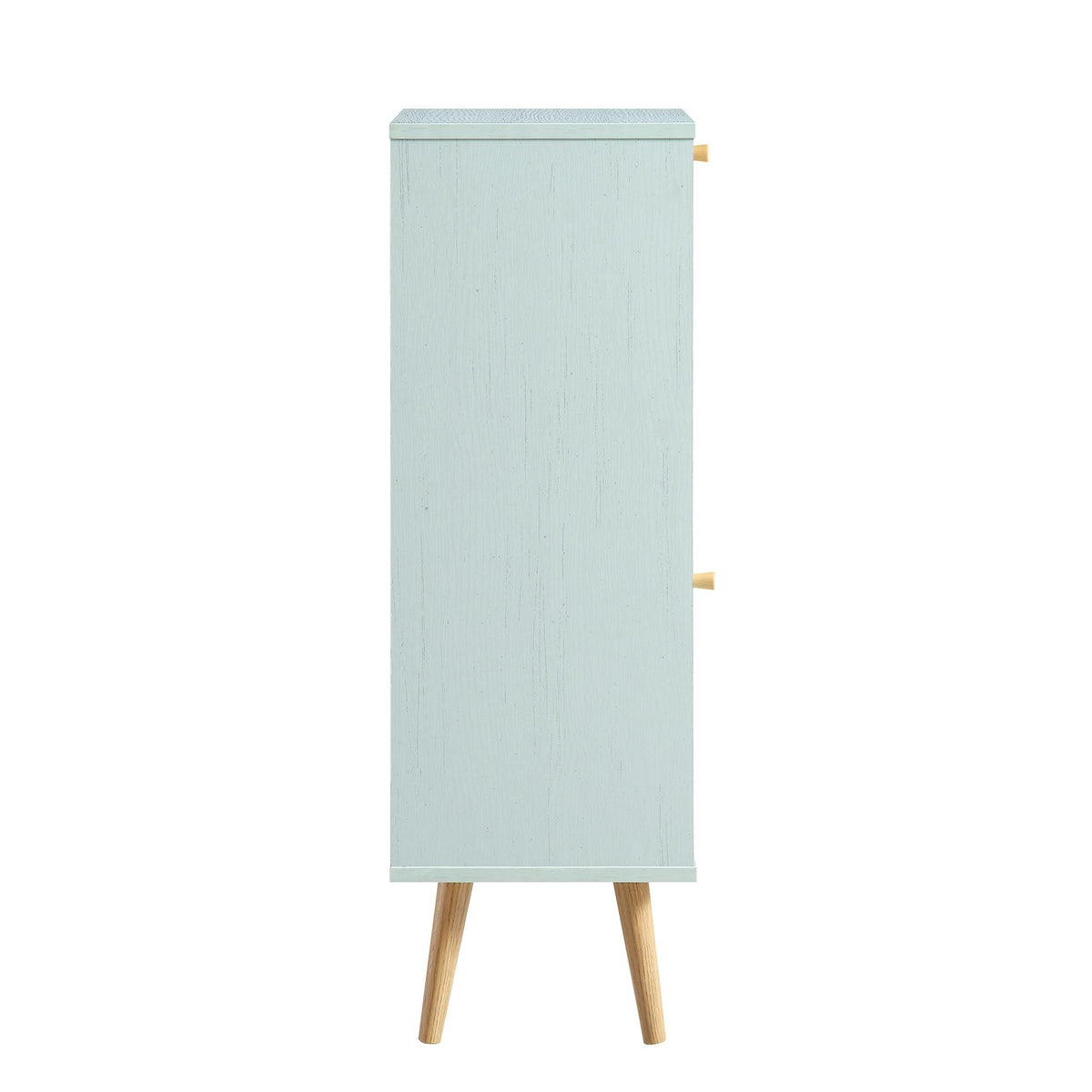 Frances Rattan Bathroom Cabinet – Mint