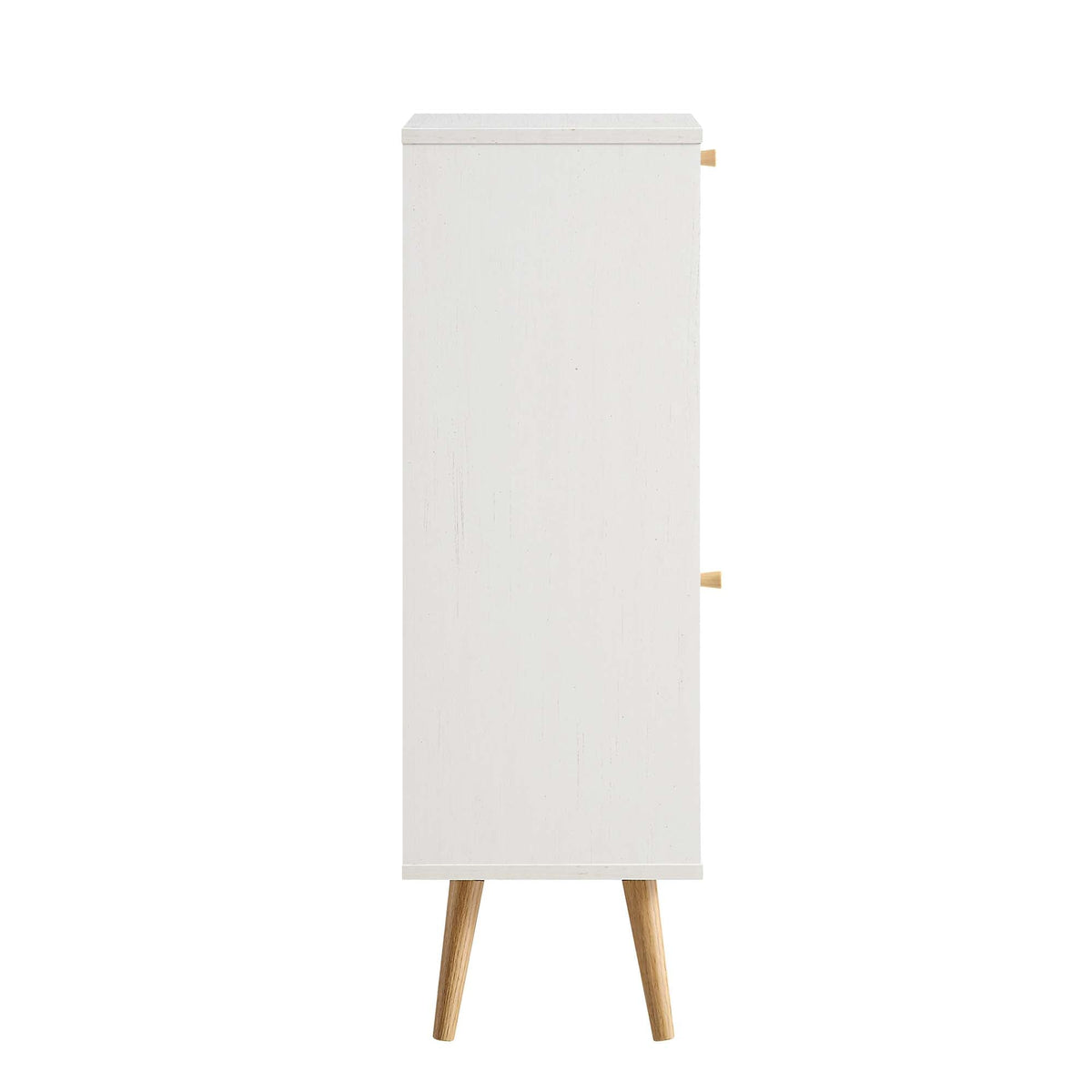 Frances Rattan Bathroom Cabinet – White