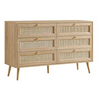 Frances Rattan 6 Drawer Dresser